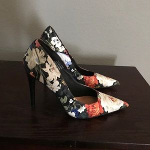 Floral heels